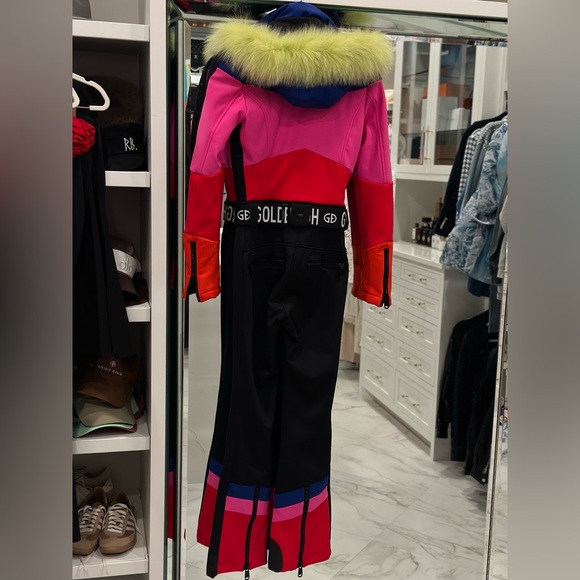 Goldbergh Pearl colorblock Down shell Ski Suit - Picture 4 of 8